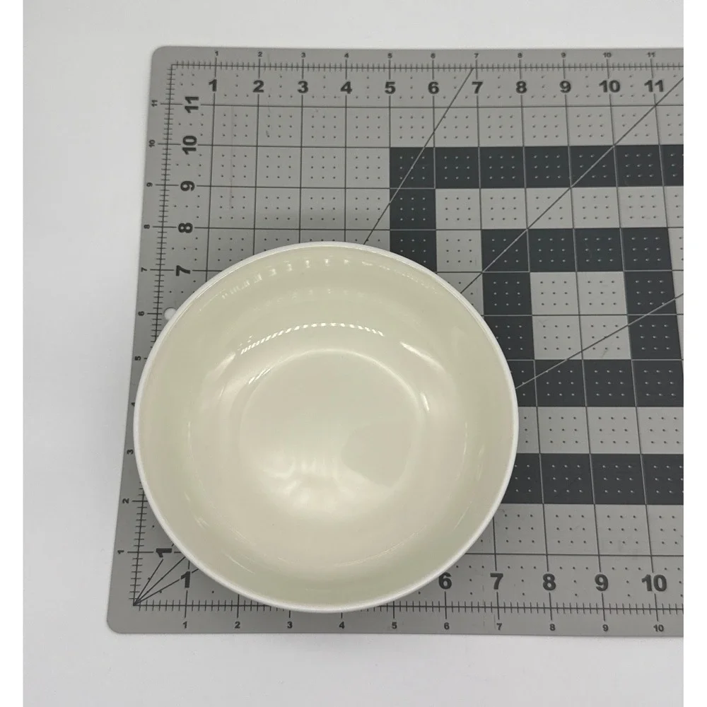 Noritake Colorwave White Stoneware Cereal Soup Bowl 8090 Matte White Cream 7in